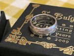 Authentic Bulgari Save the Children Sterling Silver Ring Size 9.5 US
