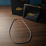 Silver Chain 20" - BRAND NEW 14K GLD White Gold Plated 4mm Rope Chain