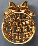 Christmas Ornament Pin/Brooch - TALBOTS NEW!