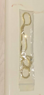 Gold Box Chain Necklace