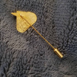 VTG F-16 Fighting Falcon U.S. Military Gold Tone Lapel Hat Pin