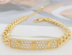 Bracelet 18k gold plated/oro laminado de 18k
