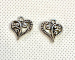 CHARMS JEWELRY FINDINGS LOT  ANGELS, HEARTS