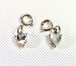 CHARMS JEWELRY FINDINGS LOT  ANGELS, HEARTS