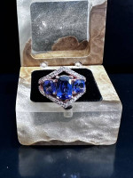 14KT Rose Gold Tanzanite Ring
