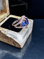 14KT Rose Gold Tanzanite Ring