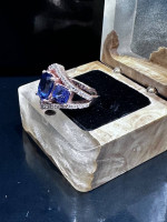 14KT Rose Gold Tanzanite Ring