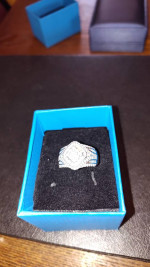 1.5 CT ladies diamond cluster ring size 9