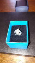 1ct diamond marquise style ladies ring size 6