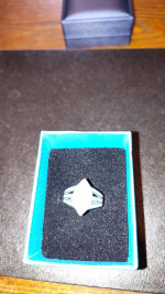 1ct diamond marquise style ladies ring size 6