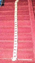Sterling silver bracelet 8inch 24 + grams