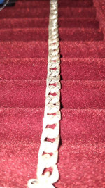 Sterling silver bracelet 8inch 24 + grams