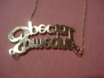 10k Gold Necklace Pendant Someone Special