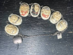 SALE  Japanese Bracelet Toshikane Seven Gods Good Fortune Immortals