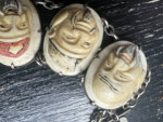SALE  Japanese Bracelet Toshikane Seven Gods Good Fortune Immortals