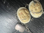 SALE  Japanese Bracelet Toshikane Seven Gods Good Fortune Immortals