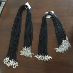Faux Leather/Vinyl Cords
