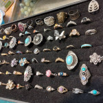 Lot of 70 rings for $150
