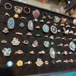 Lot of 70 rings for $150