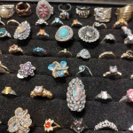 Lot of 70 rings for $150