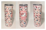 Hello Kitty Cupcake Drinking Tumbler
