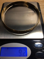 22K GOLD BANGLE