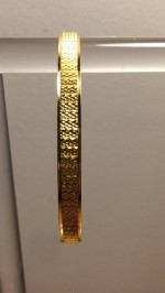 22K GOLD BANGLE