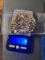 10k gold San Marcos Italy chain, 28.7g