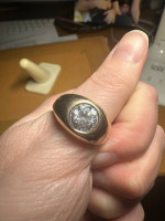 Men's Antique 10k Gold Ring size 10.75