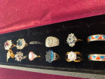 Bundle of 12, size 10 Rings