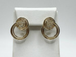 Ladies 14k Yellow Gold Circle Earrings 4.2 Grams 11046816