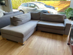 Gray Modern Style Sectional Sofa 93” x 84”