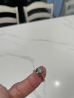 1 carat diamond engagement ring