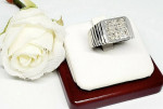 18 kt. MENS DIAMOND RING 2.00ct.