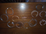 LARGE COLLECTION OF WOMENS BRACELETS AND EARRINGS ALL LIKE NEW