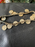 Gold necklaces unsure of kt.   Don’t stick to magnet guenteed brewer e