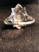18k Art Deco 1920S Diamond ring