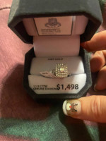 NEW BEAUTIFUL 1-1/3 CARAT GENUINE DIAMOND 10K WHITE GOLD RING SIZE 7