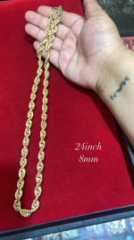 GOLD ROPE CHAIN (Hollow)