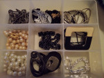 Black and White Costume Jewelry