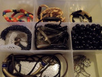 Black and White Costume Jewelry
