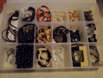 Black and White Costume Jewelry