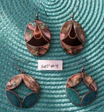 ALPACA Mexico Dangle Earrings Signed ALPACA MEXICO