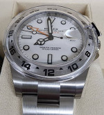 2019 Rolex 42 Explorer II "Polar" White Dial Stainless Steel