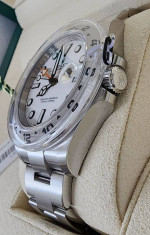 2019 Rolex 42 Explorer II "Polar" White Dial Stainless Steel