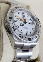 2019 Rolex 42 Explorer II "Polar" White Dial Stainless Steel