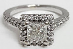 14K - 1.01 Carat GIA Graded VS1 Center Diamond Ladies Ring