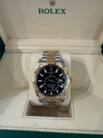 Rolex Model 326933 Skydweller 42mm Yellow Gold Two Tone Jubilee bracelet