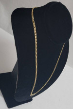 14KYG 18.5 inch Heart necklace