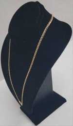 14KYG 18.5 inch Heart necklace